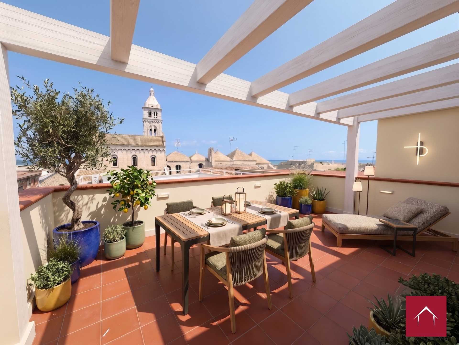 Bilocale arredato con esclusivo terrazzo panoramico - foto 1